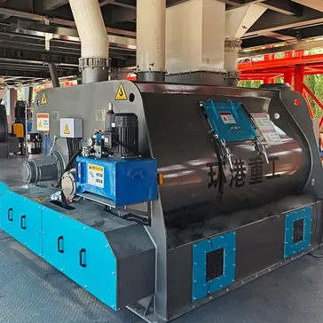 Double Shaft Horizontal Mixer