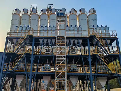 Wall Putty Production Plant