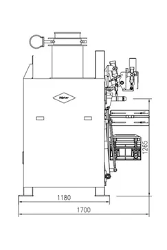 Forced Air Valve Bag Filler